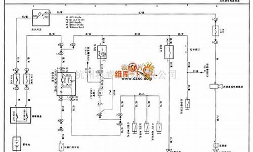 丰田威驰汽车小灯电路图_丰田威驰汽车小灯电路图解